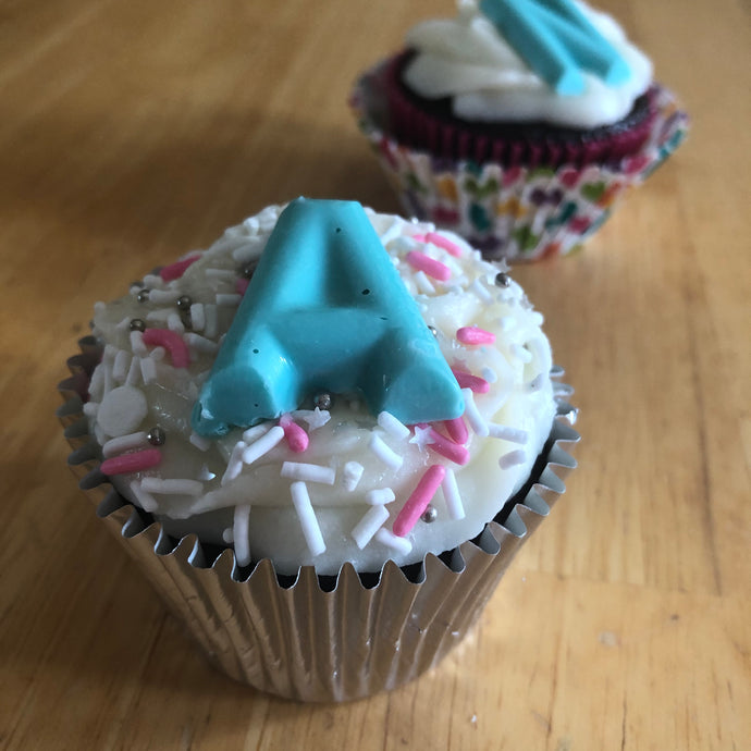 Personalized Birthday Cupcakes