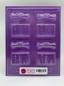 Candy Island Chocolate Mold  - Book and Scrolls