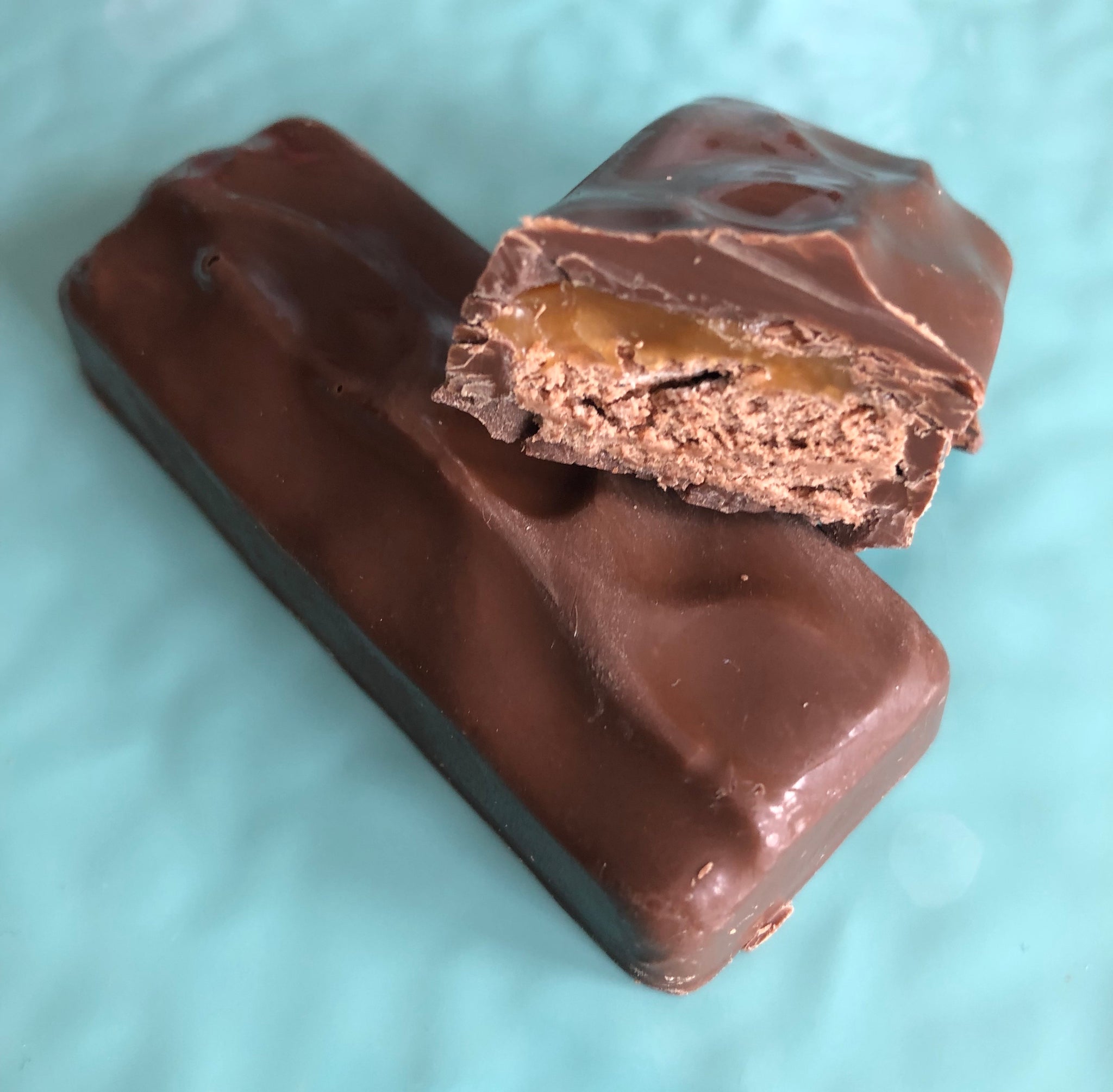 chocolate candy bars unwrapped