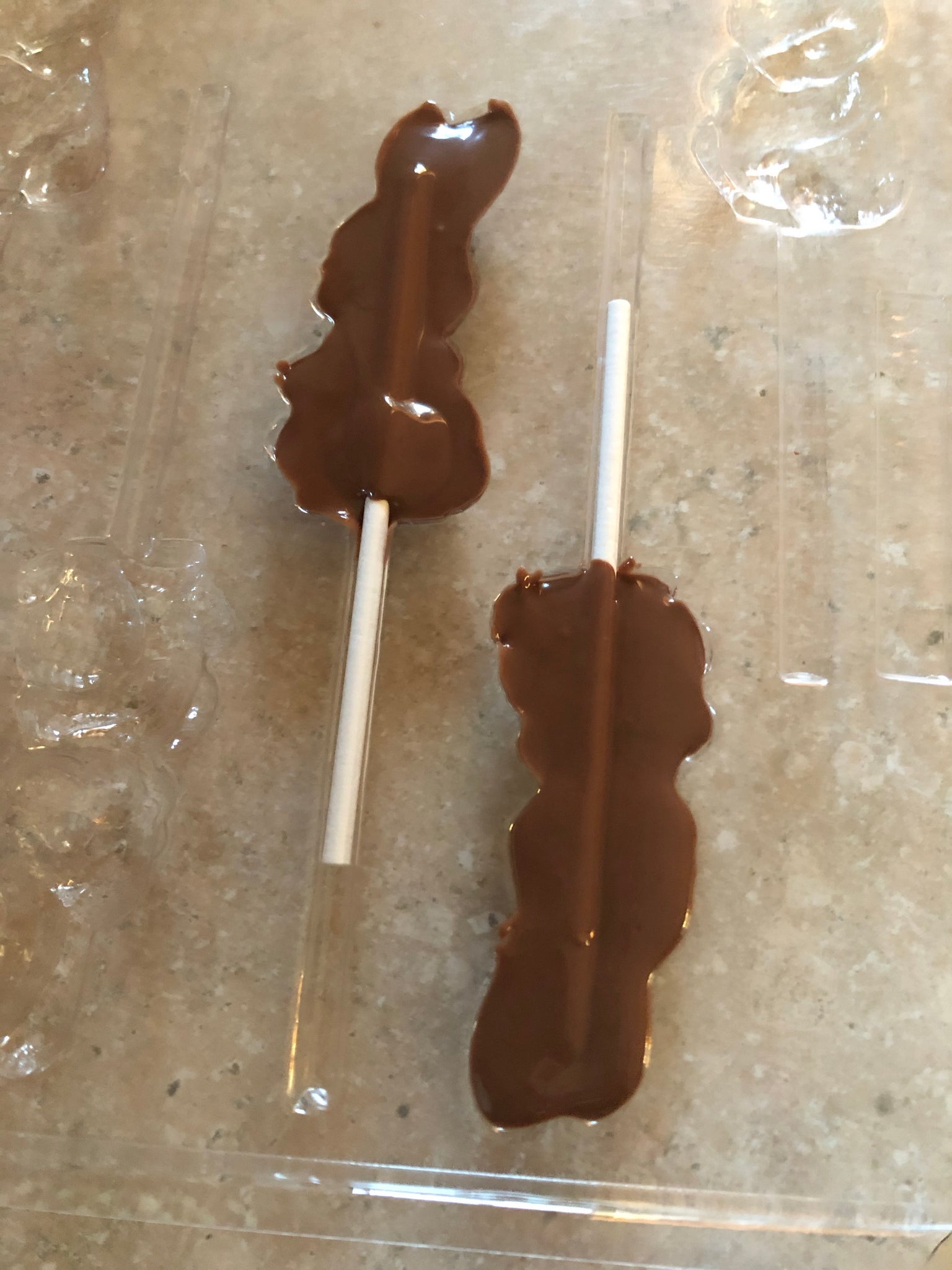 Chocolate Mold - Bunny Sucker #445 – Candy Island Chocolate Molds